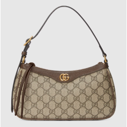 Beige and dark brown GG Supreme