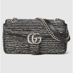 GG Marmont embroidered medium shoulder bag
