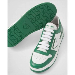 PRADA Downtown Leather Sneakers