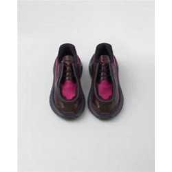 PRADA  Fabric Suede Garnet Peony Pink