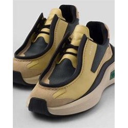 PRADA Fabric Suede Vanilla Anthracite Green