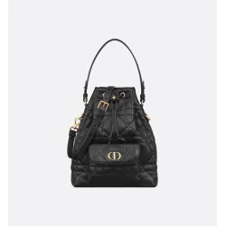 Small Dior Caro Bucket Bag
