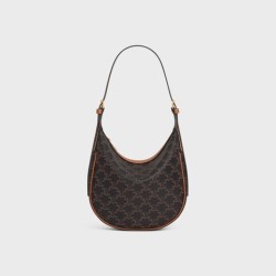 SMALL HELOÏSE BAG IN TRIOMPHE CANVAS AND CALFSKIN