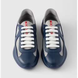 Prada America's Cup Soft rubber and bike fabric sneakers