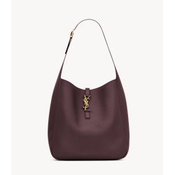 Saint Laurent Paris le 5 à 7 supple large in grained leather