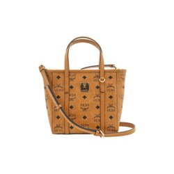 MCM Toni Mini Shopper Bag Visetos Monogram