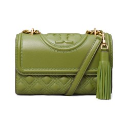 TORY BURCH Sheepskin Green