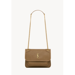 Saint Laurent Paris niki mini in grained lambskin