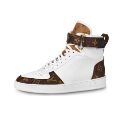 LOUIS VUITTON Lv Boombox High Top Sneakers White