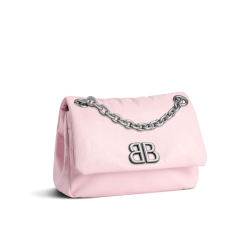 BALENCIAGA Monaco Mini Bag in Petal Pink