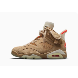 Air Jordan 6 Retro x Travis Scott 'British Khaki'