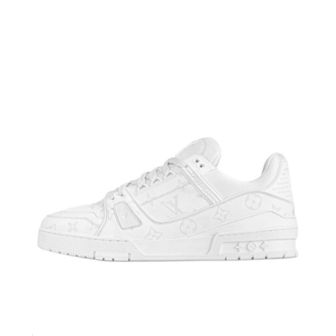 LOUIS VUITTON Trainer 2025 Spring And Summer Low-Top Skateboard White