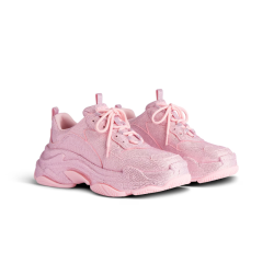 Balenciaga Triple S Pink Crystal Sneaker