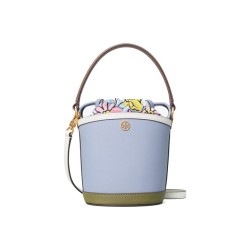 TORY BURCH Robinson Textured Cloud Blue