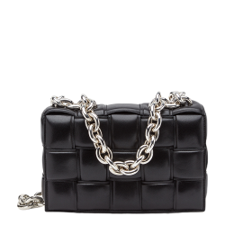 Bottega Veneta Cassette Bag with Chain