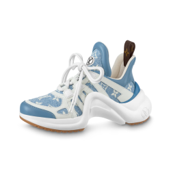 LOUIS VUITTON Archlight 1.0 Low Top Casual Shoes Women's Blue White
