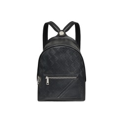 FENDI Calfskin Backpack Men's Black