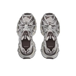 Balenciaga 3XL Extreme Lace Sneakers 'Brown Grey Beige Mesh And Polyurethane'