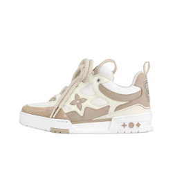 LOUIS VUITTON Skate Low Top Skateboard Light Brown