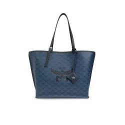 MCM Blue Bag Of Type Shopper