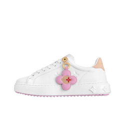 LOUIS VUITTON Time Out Low-Top Skateboard White