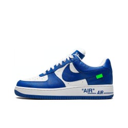 LOUIS VUITTON Air Force 1 Low By Virgil Abloh 'Blue White'