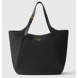 PRADA Large leather tote bag