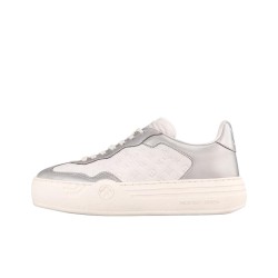 LOUIS VUITTON Lv Groovy Low-Top Skateboard Shoes Silve