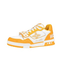 LOUIS VUITTON Trainer 'White Yellow Velcro'