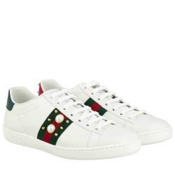 Gucci Wmns Ace Studded ‘White’