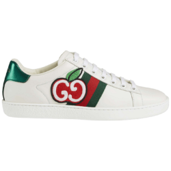 Gucci Wmns Ace Low ‘GG Apple Patch White’