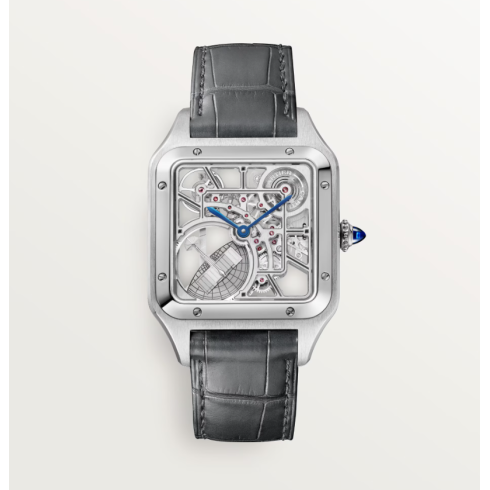 Cartier Santos-Dumont Skeleton Watch with micro-rotor