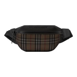 Burberry Leather Fanny Pack Archive Beige