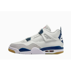Air Jordan 4 Retro SB 'White Navy' DR5415-100