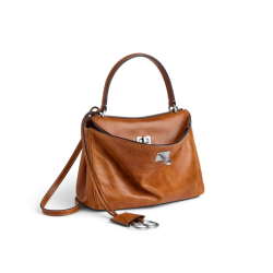 BALENCIAGA Women's Rodeo Mini Handbag in Tan Cowboy