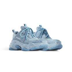 Balenciaga Triple S Denim Sneaker