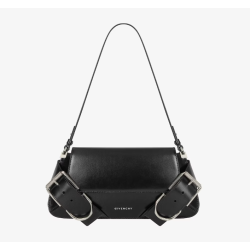 GIVENCHY Voyou Shoulder Flap bag in Box leather