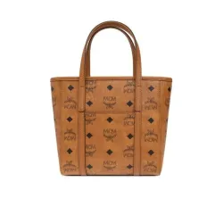 MCM Brown Handbag With Monogram