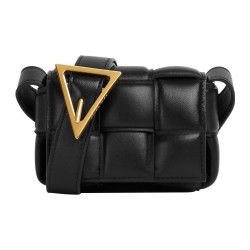 Bottega Veneta Candy Padded Cassette Crossbody Black