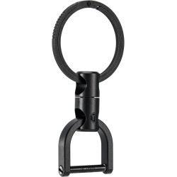 KeyUnity Swivel Keychain with D Ring Key Shackle