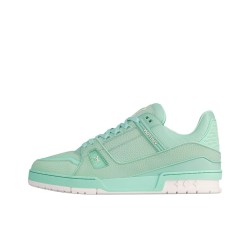 LOUIS VUITTON Trainer Mint Green White