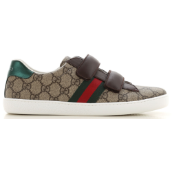 Gucci GG Supreme Velcro Ace Sneakers