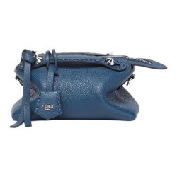 FENDI Calfskin Handbag Blue