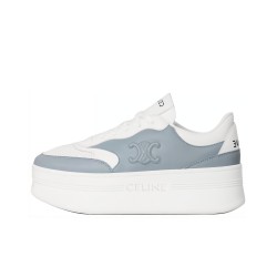 CELINE Block Triomphe Low-Top Skateboard Blue