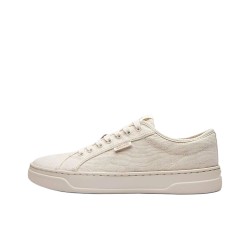 COACH Low Top Canvas Shoes Beige