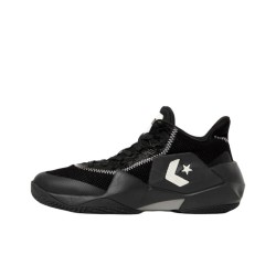 Converse Anti Slip Wear Resistant Low Top Basketball Black