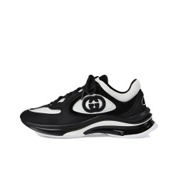 GUCCI Women's Run Sneaker 'Black Suede'