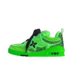 LOUIS VUITTON Skate Low Top Skateboard Shoes Men's Green