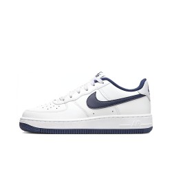 Nike Air Force 1 White Midnight Navy GS