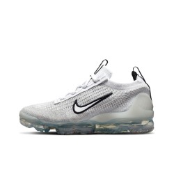 Nike Air VaporMax 2021 Fk White Metallic Silver GS